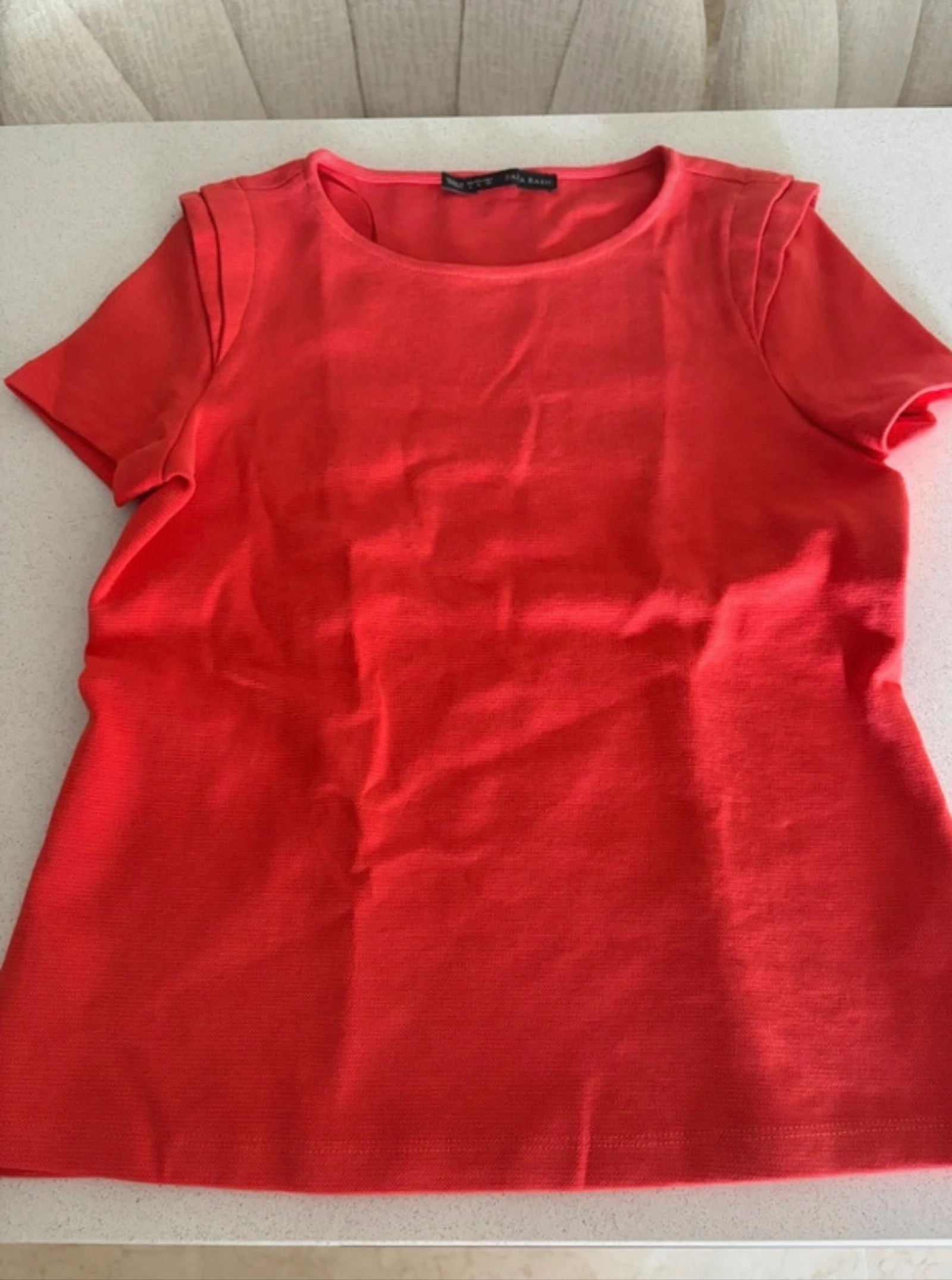 Zara Basic top koraal nieuw met label – L – photo 4